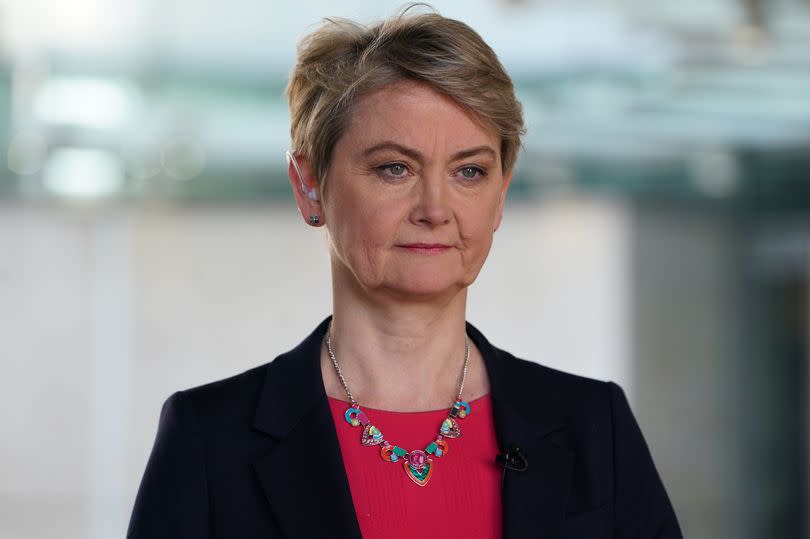 Shadow home secretary Yvette Cooper