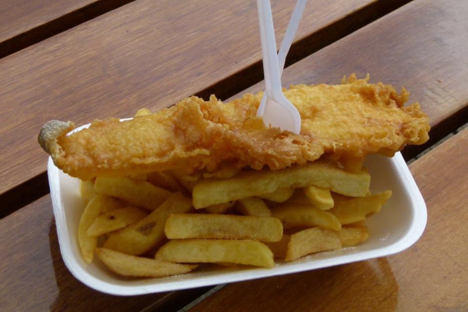 Paquete de Falmouth: las tiendas de pescado y papas fritas en St Ives recibieron una calificación promedio alta en Tripadvisor