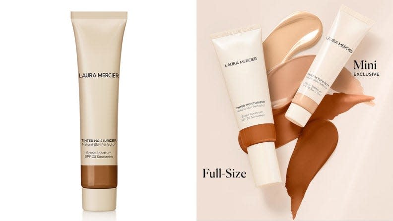 This Laura Mercier star skin product gives you a natural glow--while staying safe.