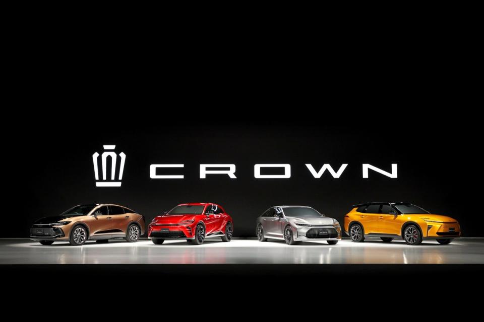 Toyota Crown車系已經來到了第16個世代，並且首次推出4種車身形式。