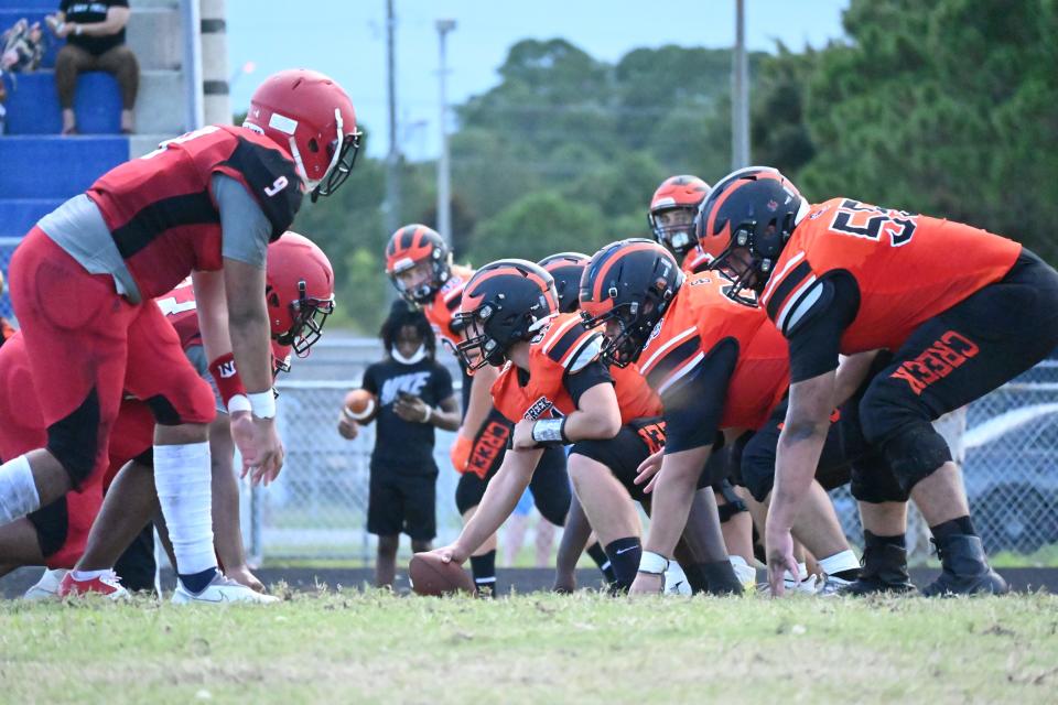 Spruce Creek faced Terry Parker and Sandalwood in preseason jamboree.