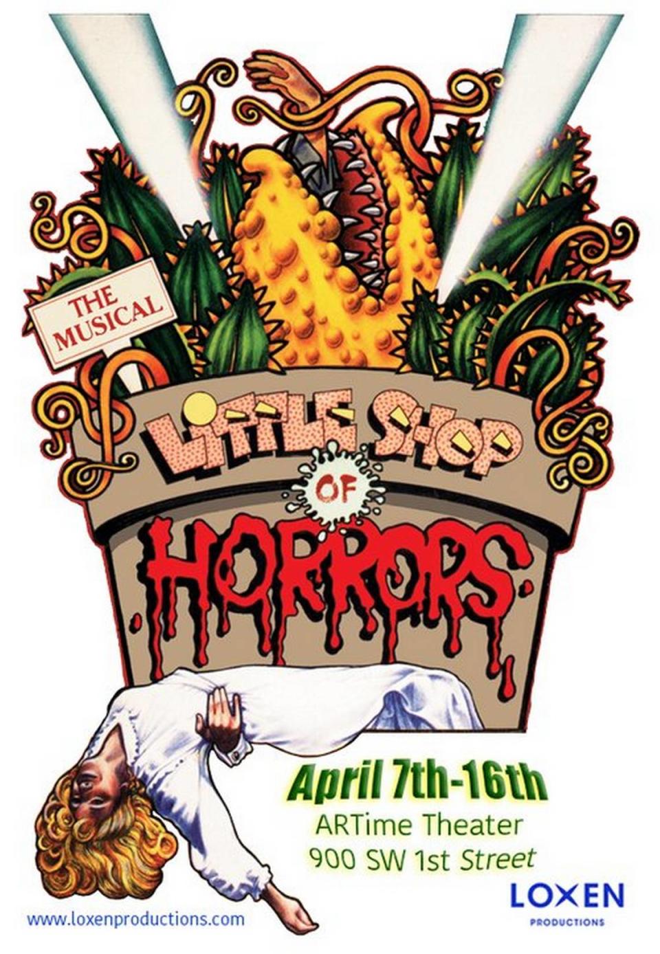 El icónico musical clásico de culto, ‘Little Shop of Horrors to Miami’, en ARTime Theatre.