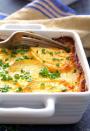 <p>Here's to never letting food go to waste again.</p><p>Get the recipe from <a rel="nofollow noopener" href="http://www.fromachefskitchen.com/au-gratin-potatoes-for-two/" target="_blank" data-ylk="slk:From A Chef's Kitchen;elm:context_link;itc:0;sec:content-canvas" class="link ">From A Chef's Kitchen</a>.</p>