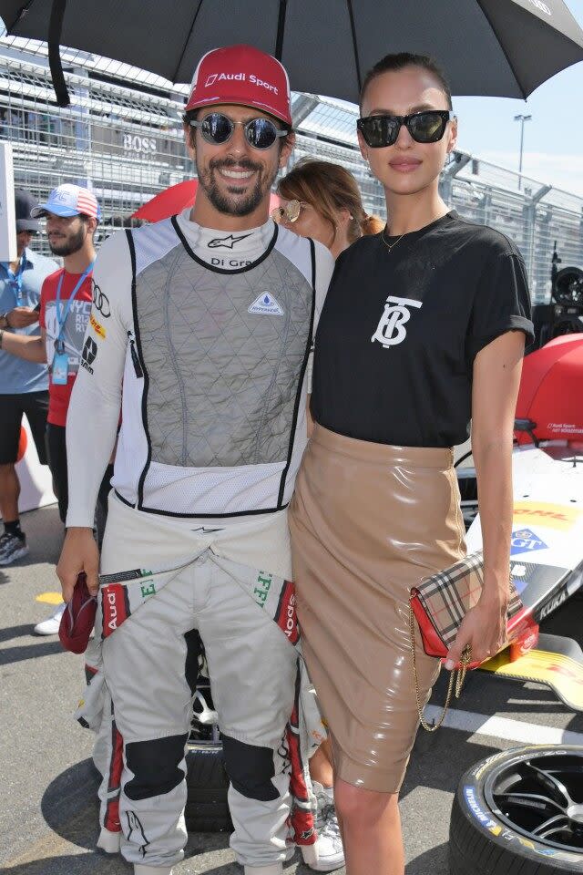 Irina Shayk Sets Pulses Racing At Formula E Championship Following Split From Bradley Cooper