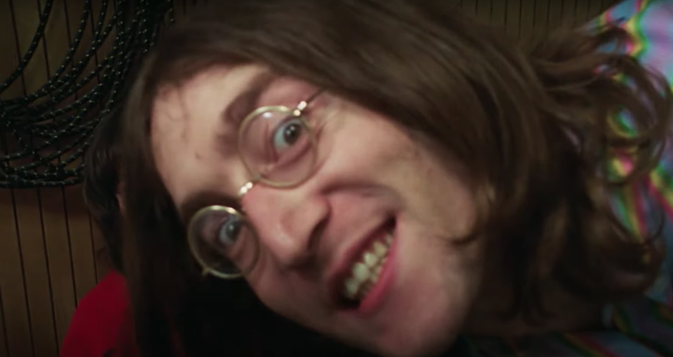 John Lennon in the new Get Back footage (YouTube/Disney)