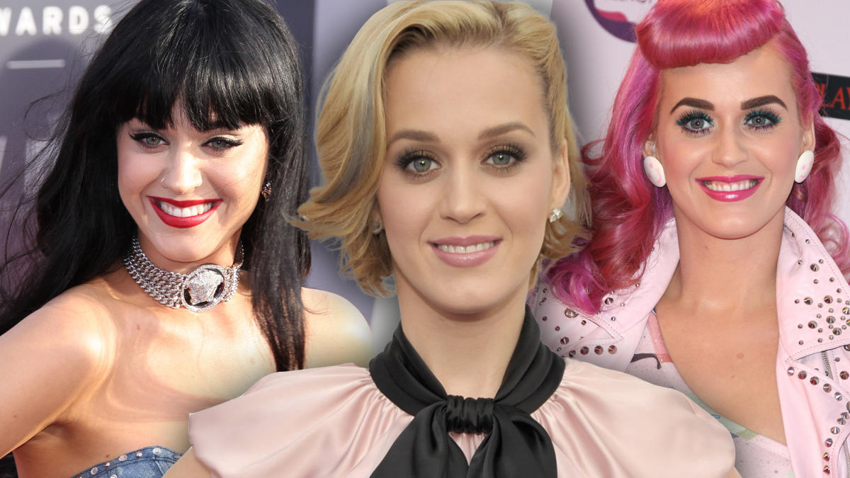 Katy Perry 30 Hairstyles in 30 Years!