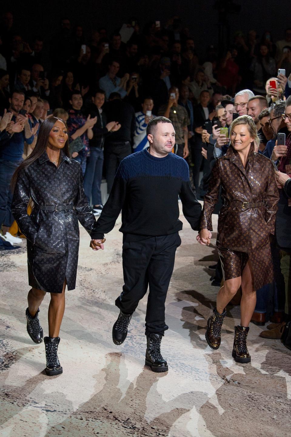 Jones’s good bye to Louis Vuitton was also a thank you to Marc Jacobs, who hired him for the job.