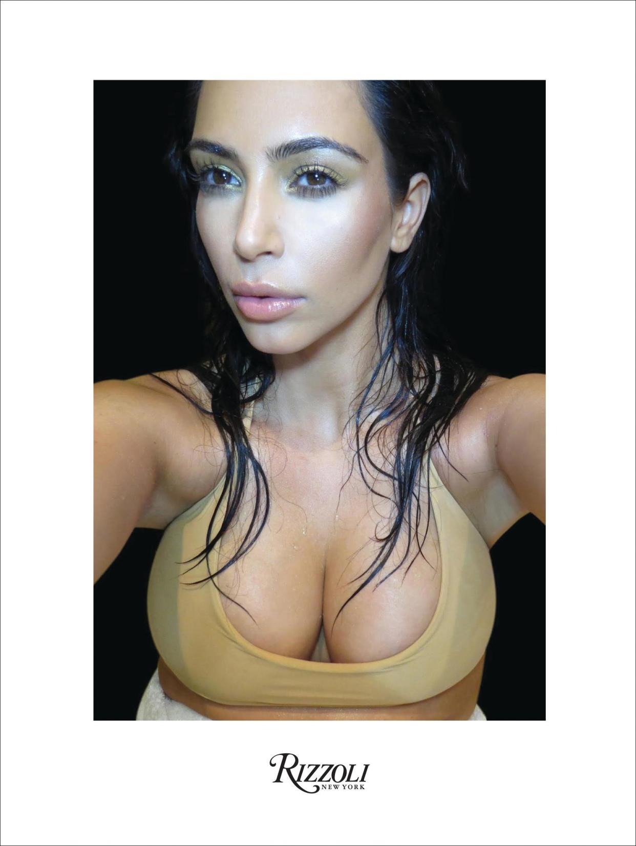 <span>‘Consider how many rules had to be broken to get her to this moment of self-commodification.’ Anne Enright on Kim Kardashian’s selfie on the cover of the reality star’s book Selfish.</span><span>Photograph: Kim Kardashian/ Courtesy of Rizzoli</span>