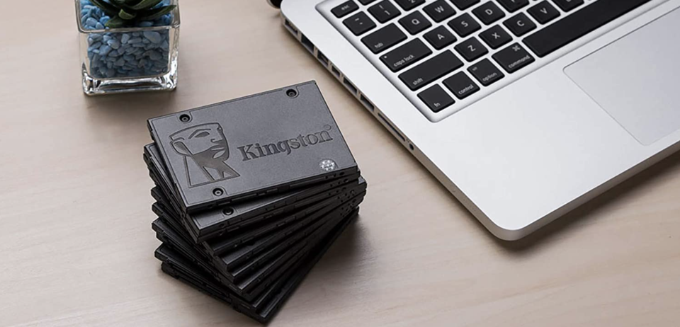 Sustituto de disco duro Kingston de 480 GB. Foto: amazon.com.mx