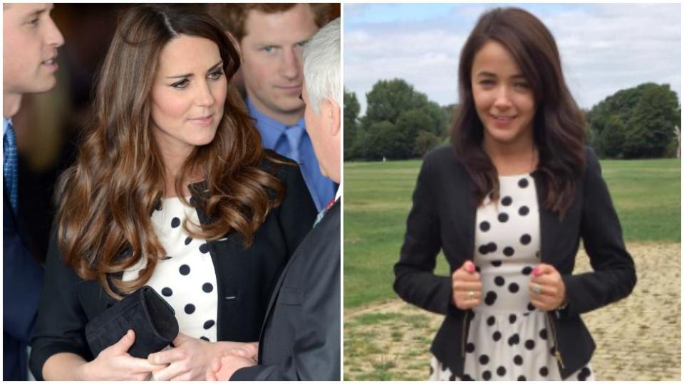 Woman replicates every Kate Middleton outfit