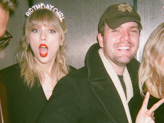 <p>Taylor Swift Instagram</p> Taylor Swift and Austin Swift