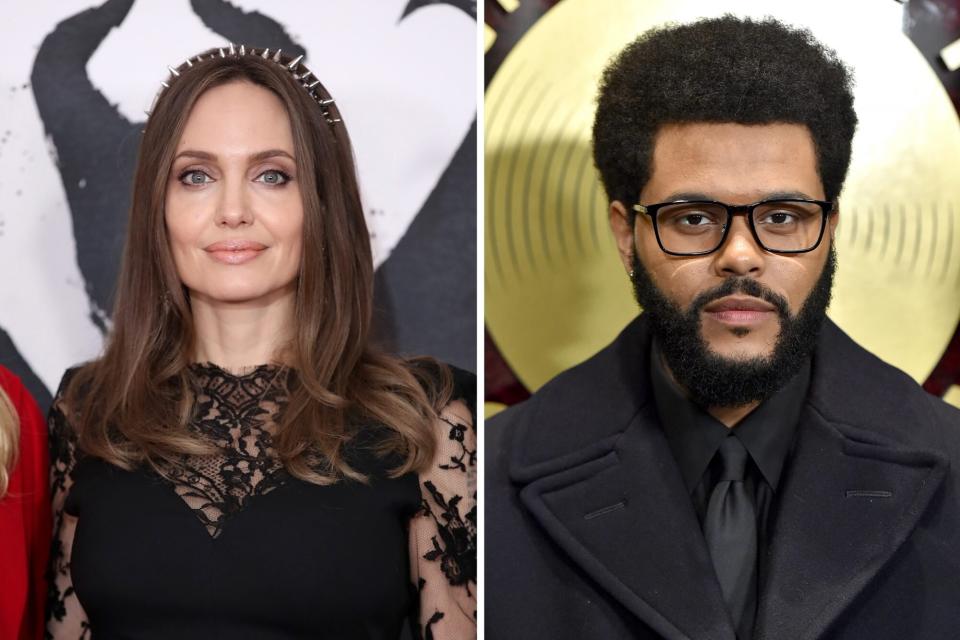 Angelina Jolie, The Weeknd