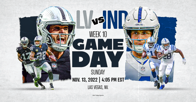 What channel is Raiders vs. Colts on today? Time, TV schedule for