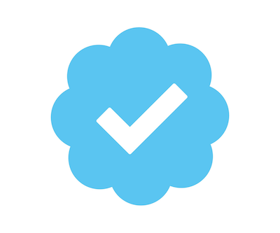 Twitter’s blue checkmark informs users that accounts are verified as authentic. The sale of verifications led to widespread impersonations on Twitter. (Shutterstock)