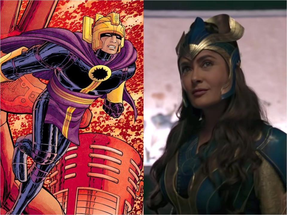 ajak in comics and mcu eternals