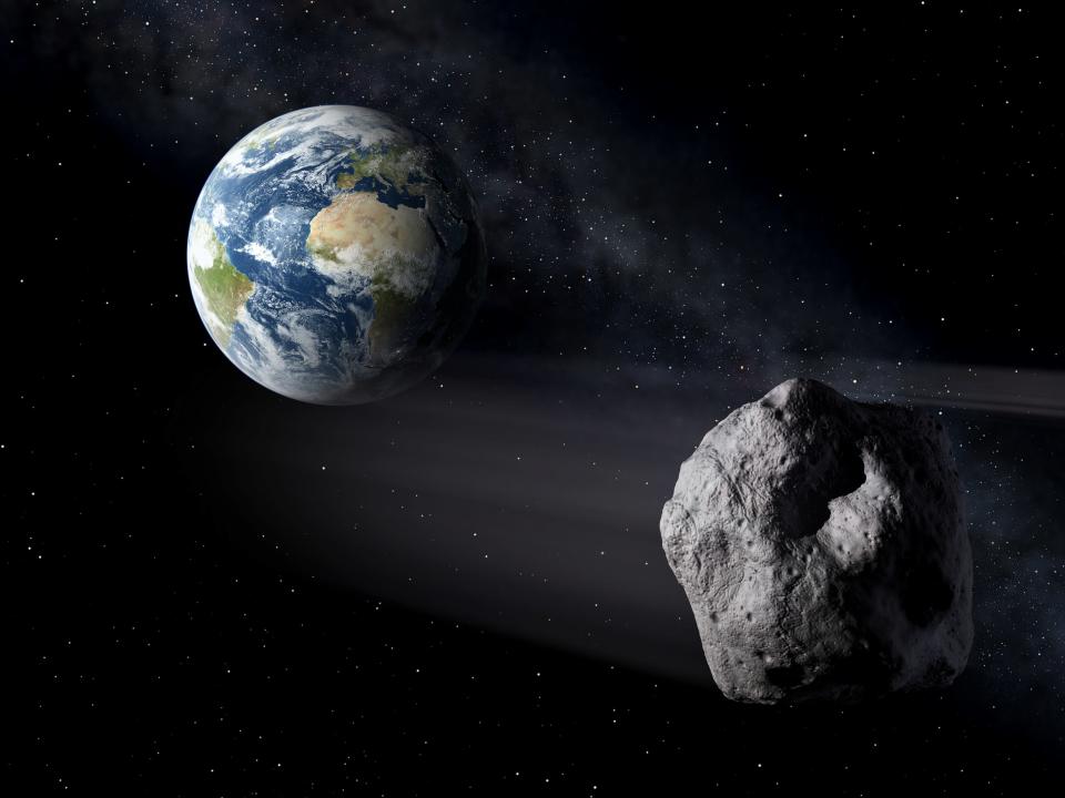 asteroid earth fly by