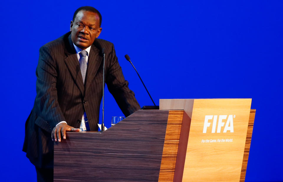 FIFA banned Yves Jean-Bart for life. (Photo by Alexandre Schneider/Getty Images)