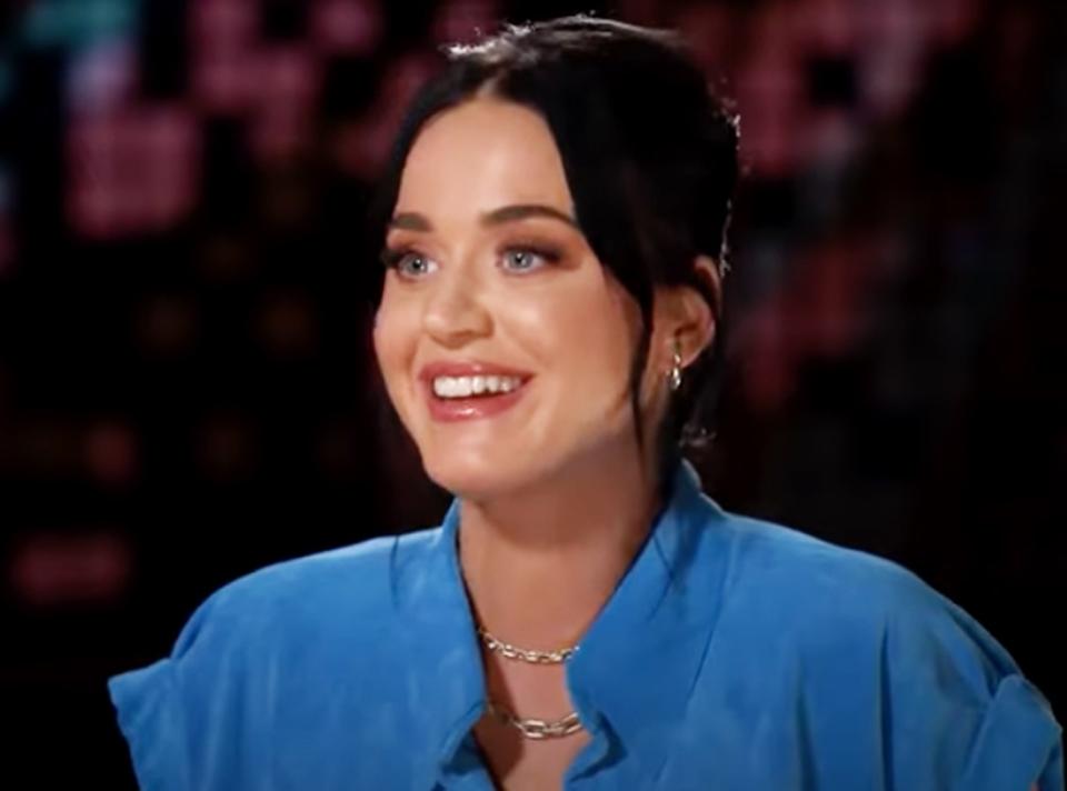 Katy Perry, The Drew Barrymore Show screengrab