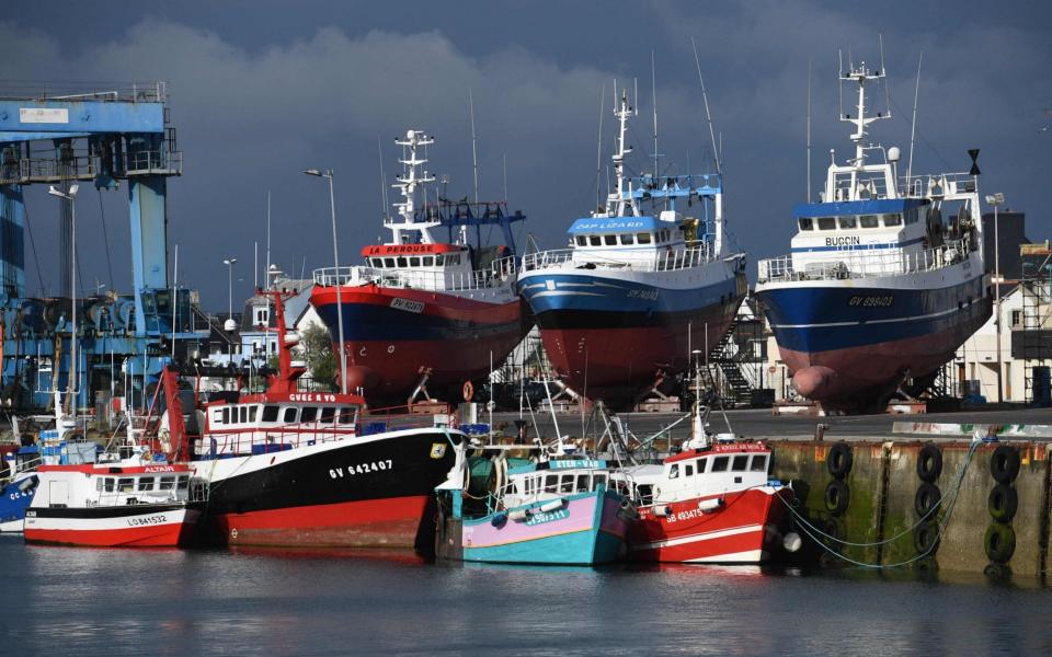 French fishing boats - Fred Tanneau/AFP