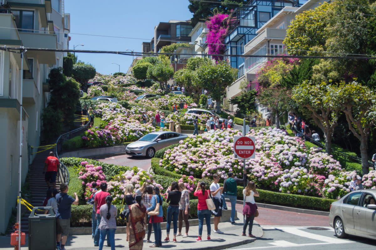 Lombard Street in San Francisco. Source: Wikimedia Commons