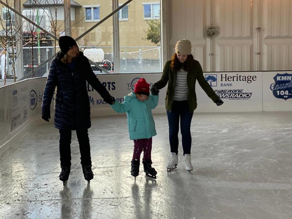 Oly on Ice, Olympia, pop-up ice skating rink at Isthmus Park, closes for the season on Monday, Jan. 15.