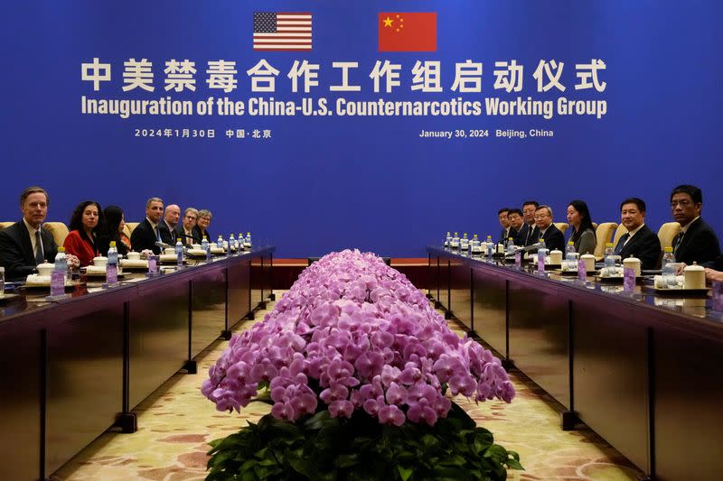 Interagency U.S. delegation visits China to launch the U.S.-China Counternarcotics Working Group
