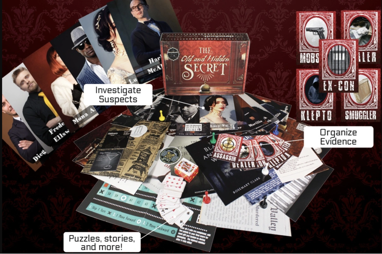 Deadbolt Mystery Society Subscription Box