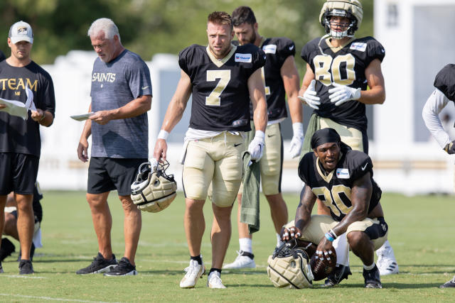 A.T. Perry Already Impressing Saints Coaches, Teammates