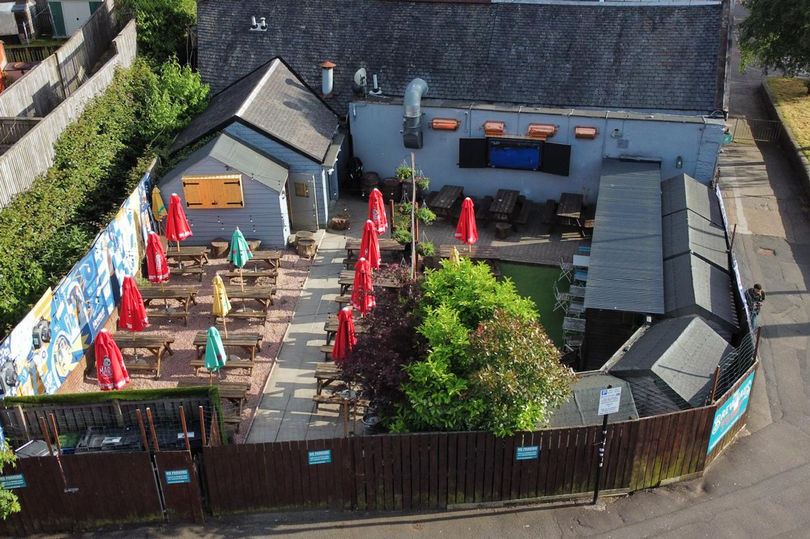 The Brewhaus has a huge beer garden which it will be opening for all of the Euros action