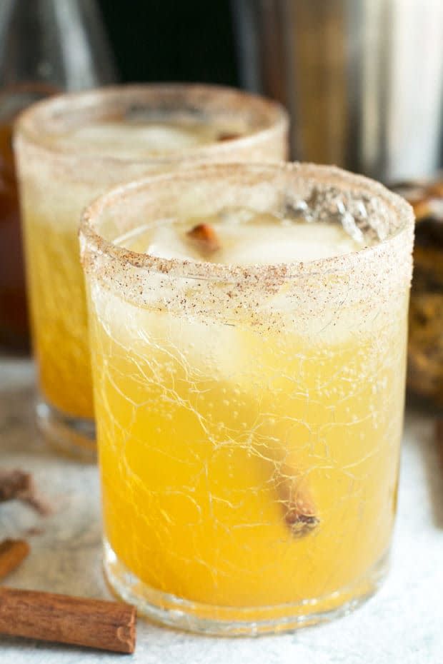 Bourbon Pumpkin Cocktail