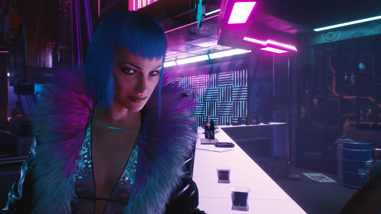  Cyberpunk 2077's Evelyn. 