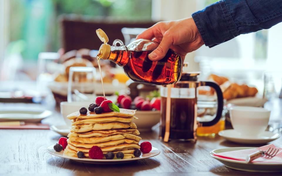 Maple syrup is a staple for north American breakfasts - GMVozd