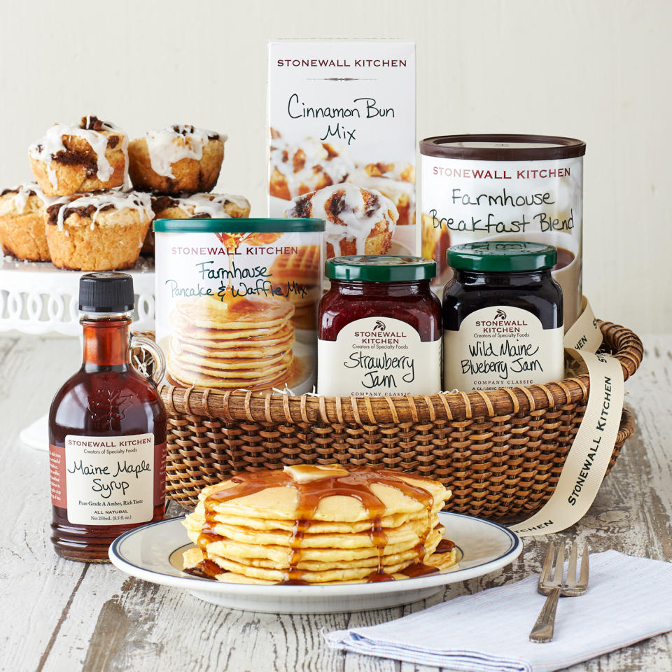 stonewall kitchen breakfast gift basket, best gift baskets