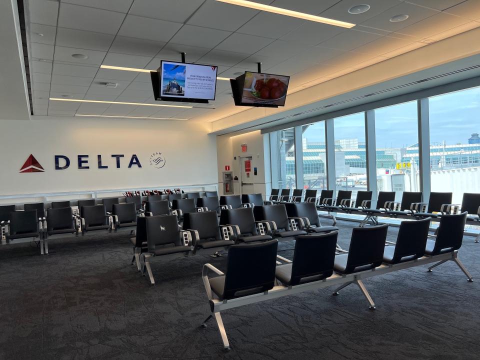 Delta Air Lines' new Terminal C at LaGuardia Airport.