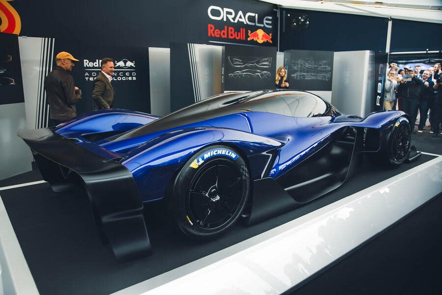 <p>Red Bull’s first <a href="https://www.autocar.co.uk/car-news/best-cars/top-10-best-hypercars" rel="nofollow noopener" target="_blank" data-ylk="slk:hypercar;elm:context_link;itc:0;sec:content-canvas" class="link ">hypercar</a> was formally unveiled. With a 1184bhp V10, it is described by Red Bull Advanced Technologies CEO Christian Horner as <strong>Adrian Newey “unleashed”.</strong> Its reveal was accompanied by a celebration of Red Bull’s 20 years in Formula 1, with demonstration runs for several of the brand’s historic racers.</p><p><strong>Everything we know about the </strong><a href="https://www.autocar.co.uk/car-news/new-cars/red-bull-rb17-revealed-atmo-v10-and-f1-tech" rel="nofollow noopener" target="_blank" data-ylk="slk:Red Bull RB17;elm:context_link;itc:0;sec:content-canvas" class="link "><strong>Red Bull RB17</strong></a></p>