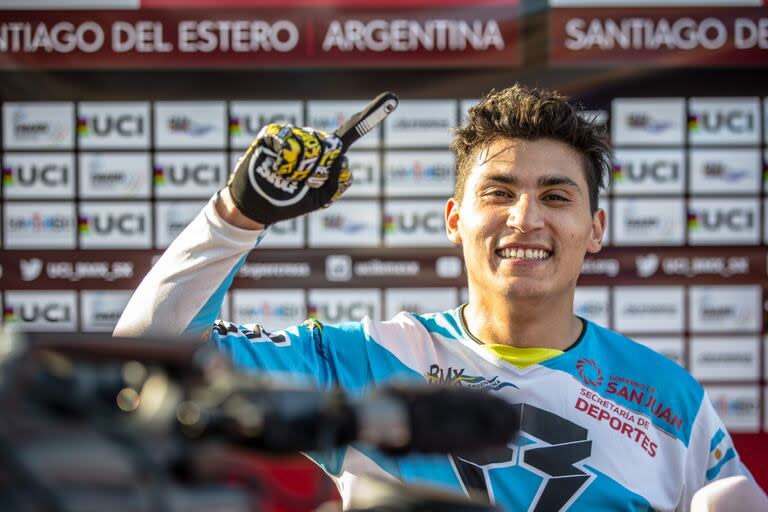 Gonzalo Molina será uno de los representantes olímpicos argentinos en París 2024: competirá en ciclismo BMX Racing