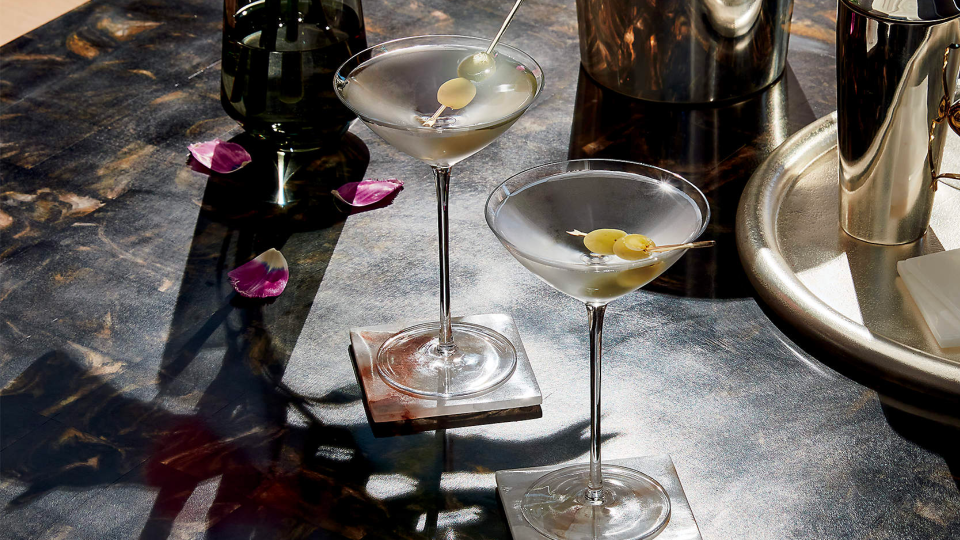 Go sophisticated with these martini glasses.