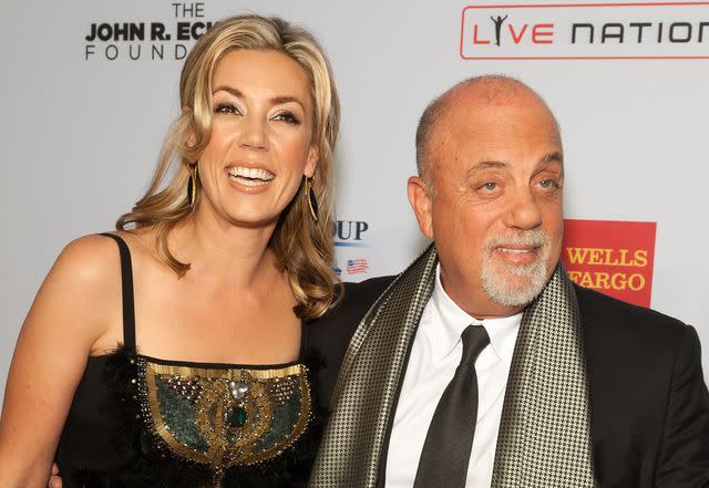D Dipasupil/FilmMagic Alexis Roderick and Billy Joel attend the Elton John AIDS Foundation's 12th Annual An Enduring Vision Benefit at Cipriani Wall Street on October 15, 2013 in New York City.