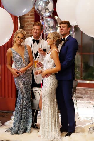 <p>Paul Cheney/Bravo</p> 'Southern Charm' stars (from left) Olivia Flowers, Austen Kroll, Taylor Ann Green and Shep Rose.
