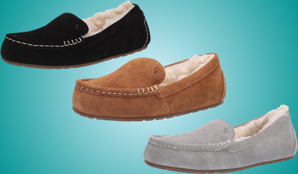 ugg slippers in three colors