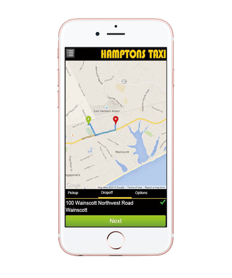 Hamptons Taxi App