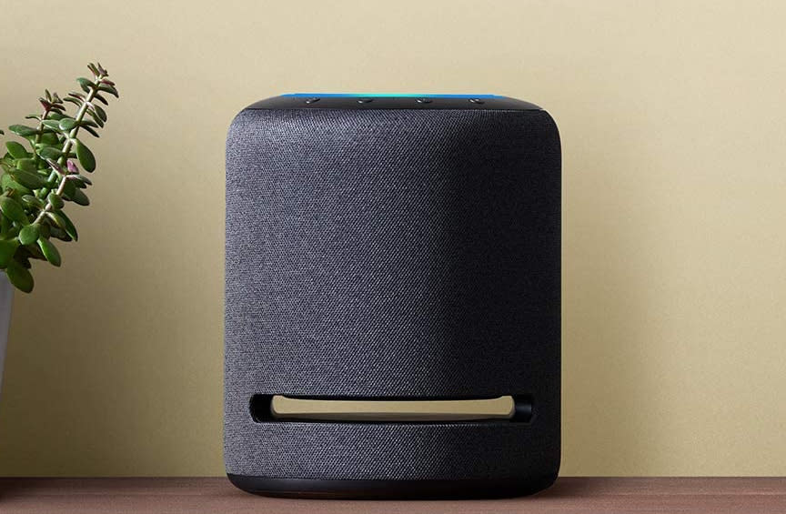 Consigue el Echo Studio con un 15 % de descuento (Foto: Amazon).