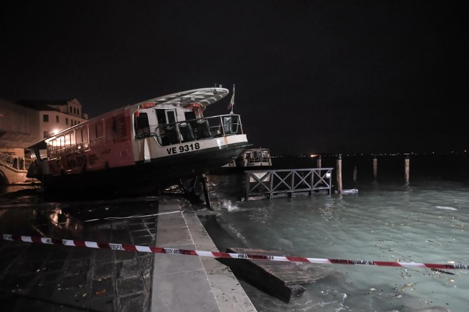 Les images impressionnantes des inondations à Venise