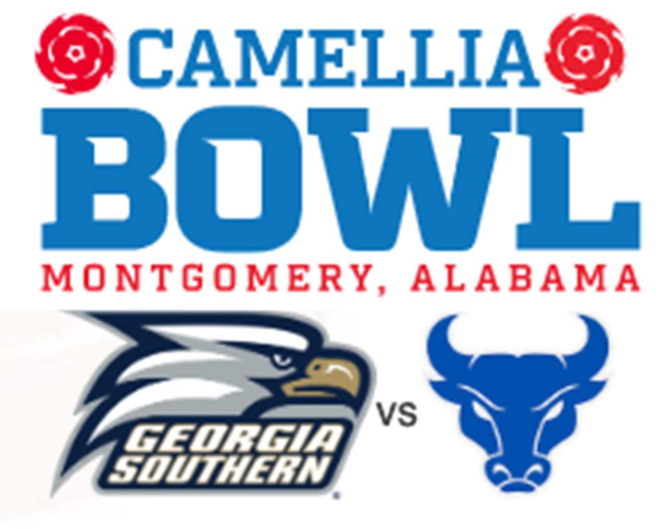 Georgia Southern and Buffalo Bulls face off Tuesday in Montgomery for the 2022 Camellia Bowl.