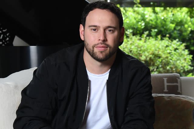 <p>Kevin Mazur/Getty</p> Scooter Braun