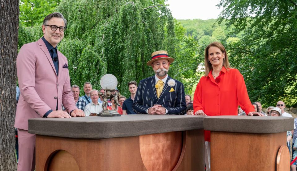 Sportmoderatorin Katrin Müller-Hohenstein hatte bei 