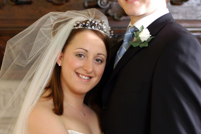 JAMES ALEXANDROU as Martin Fowler and NATALIE CASSIDY as Sonia Fowler.