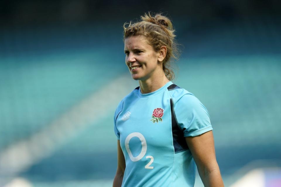 England captain Sarah Hunter is eyeing World Cup success (Andrew Matthews/PA) (PA Wire)