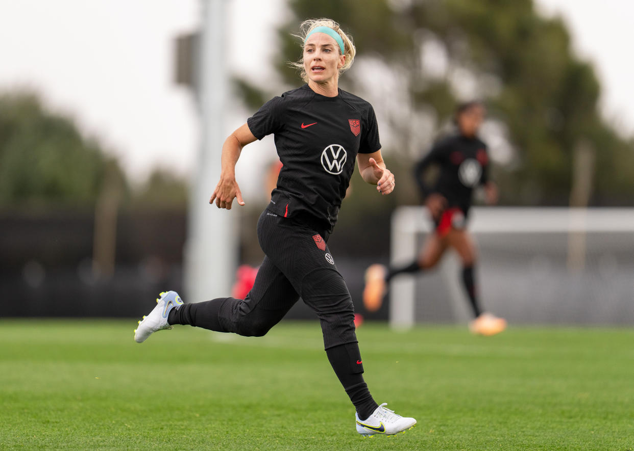 Julie Ertz of 2023 World Cup USA women's national soccer team (Brad Smith / Getty Images for USSF)