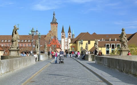 Würzburg's old town - Credit: iStock